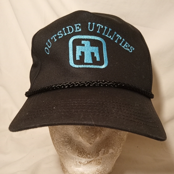 NWOT* Vintage Outside Utilities Rope Strapback Hat Cap - Picture 2 of 7